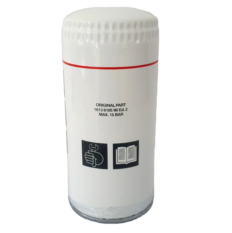 Piezas del compresor de aire Elemento de filtro de aceite 2